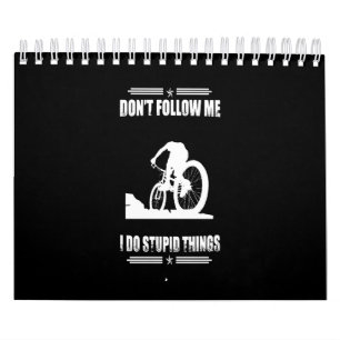 Mountainbike-Zitate von Funny Mountain Biker Kalender
