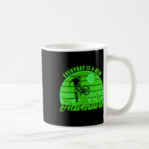Mountainbiken Es wird nie einfacher bergab Mountai Kaffeetasse