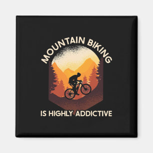 Mountainbiken ist sehr ansprechend magnet