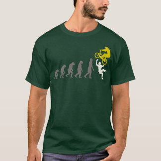 Mountainbiken Menschliche Evolution T-Shirt