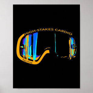 Mountainbiken mit hohem kardiovaskulärem Risiko Poster