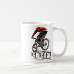 Mountainbiken MTB-Fahren Oh Shift Kaffeetasse