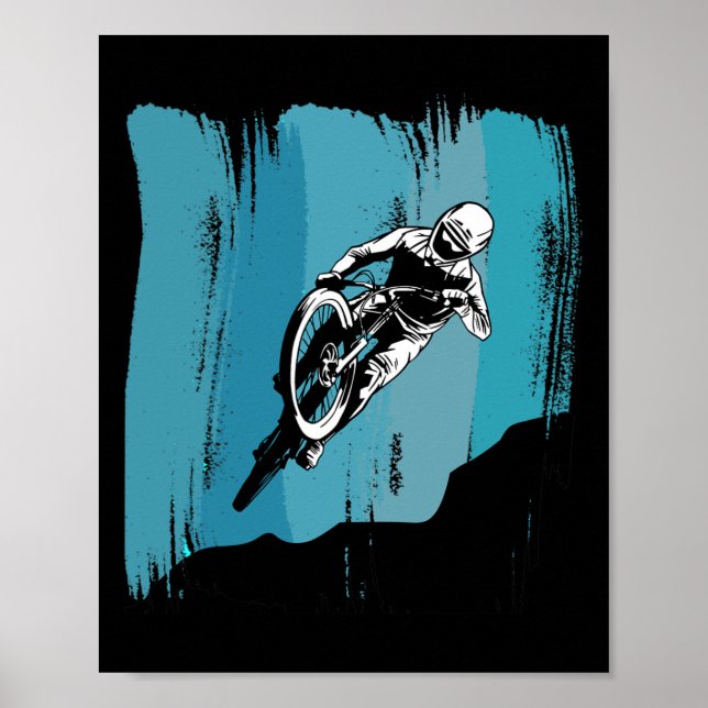 Mountainbiken - Mtb Poster (Vorne)