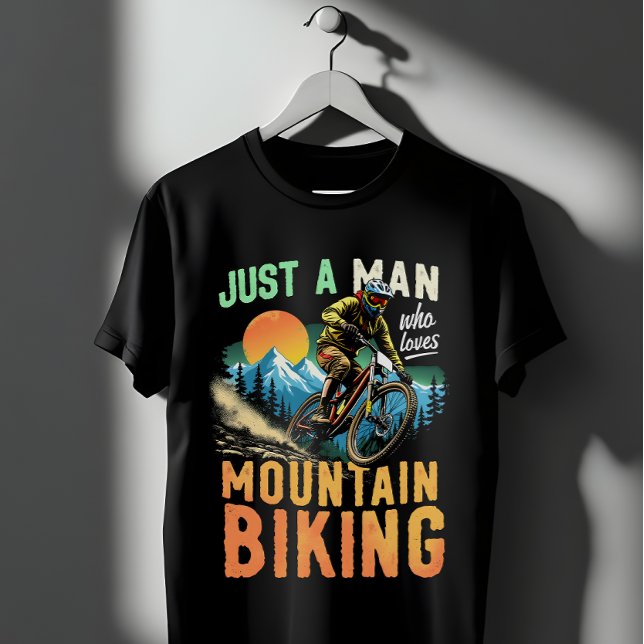 Mountainbiken T-Shirt (Von Creator hochgeladen)