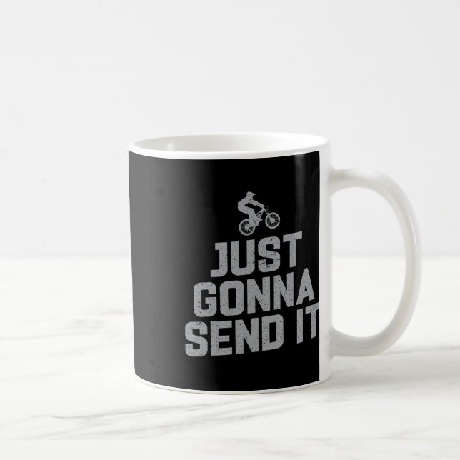 Mountainbiken wird es einfach lustig machen Mtb Sp Kaffeetasse (Rechts)