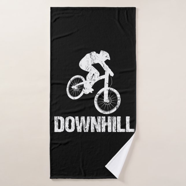 Mountainbiker Badehandtuch (Badehandtuch)