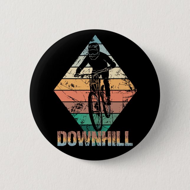 Mountainbiker Button (Vorderseite)