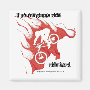 Mountainbiker-Magnet Magnet