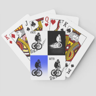 Mountainbiker MTB BMX CYCLIST Stickers Spielkarten