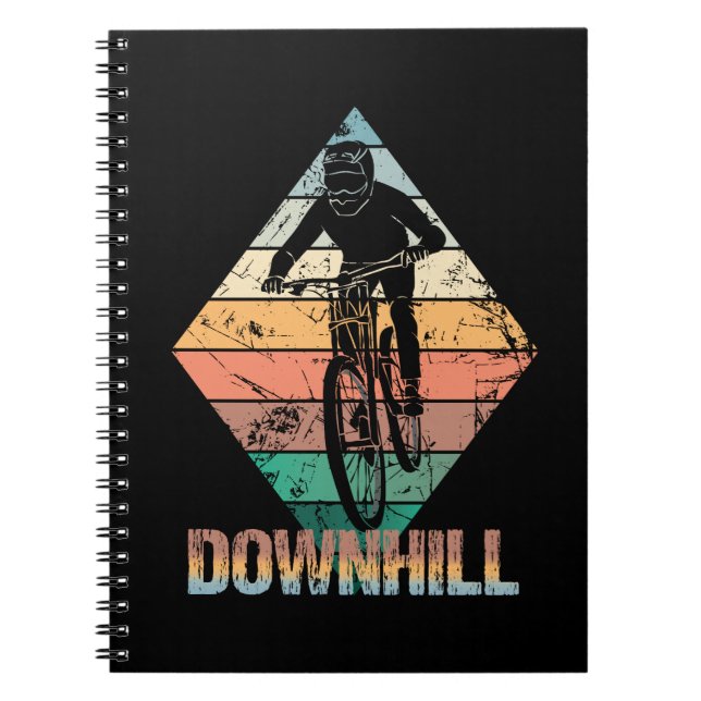 Mountainbiker Notizblock (Vorderseite)