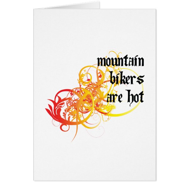 Mountainbiker sind heiß (Vorne)