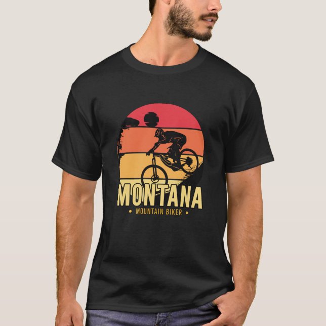 Mountainbiker T-Shirt (Vorderseite)