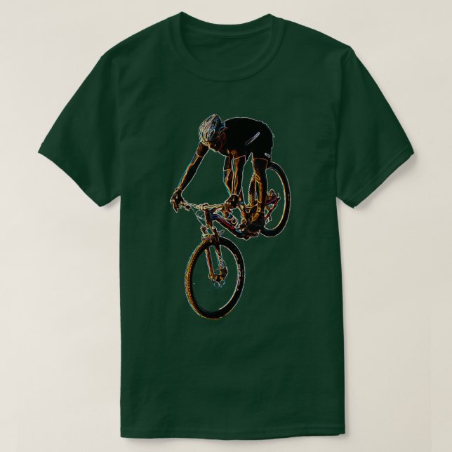 Mountainbiker T-Shirt (Design vorne)