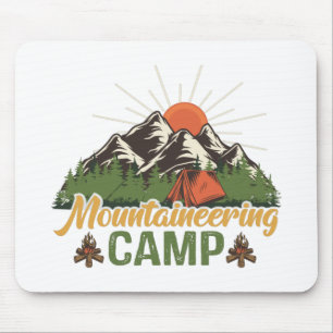 Mountaineering Camp Mousepad