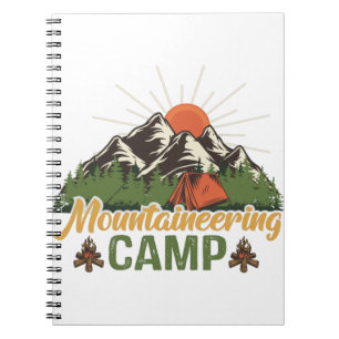 Mountaineering Camp Notizblock