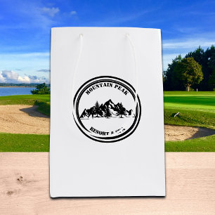 Mountains and Pines Corporate Mittlere Geschenktüte