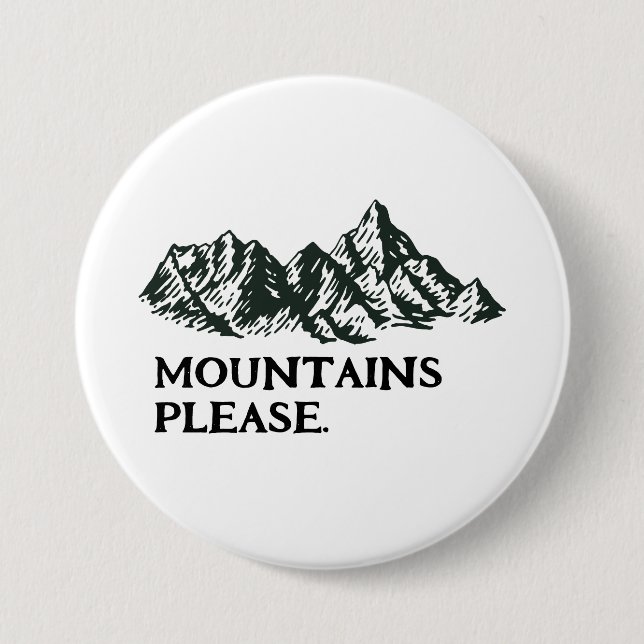 Mountains calling button (Vorderseite)