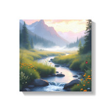 Mountains Creek Nebel