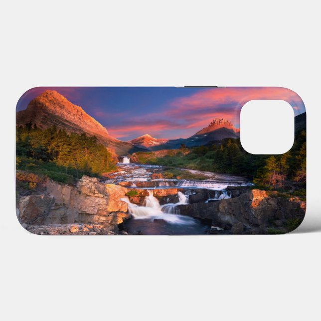 Mountains | Glacier National Park, Montana Case-Mate iPhone Hülle (Rückseite (Horizontal))