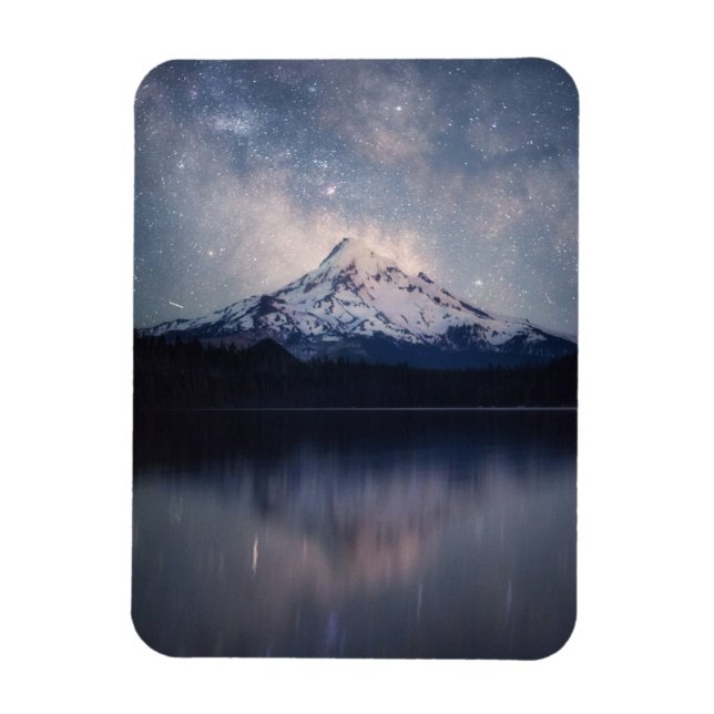 Mountains | Mt. Hood Portland, Oregon Magnet (Vertikal)