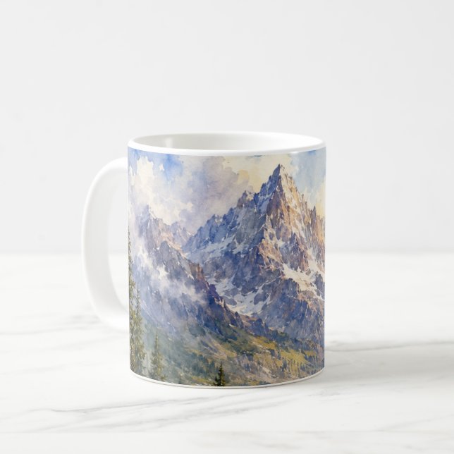 Mountains Mug (Devant gauche)