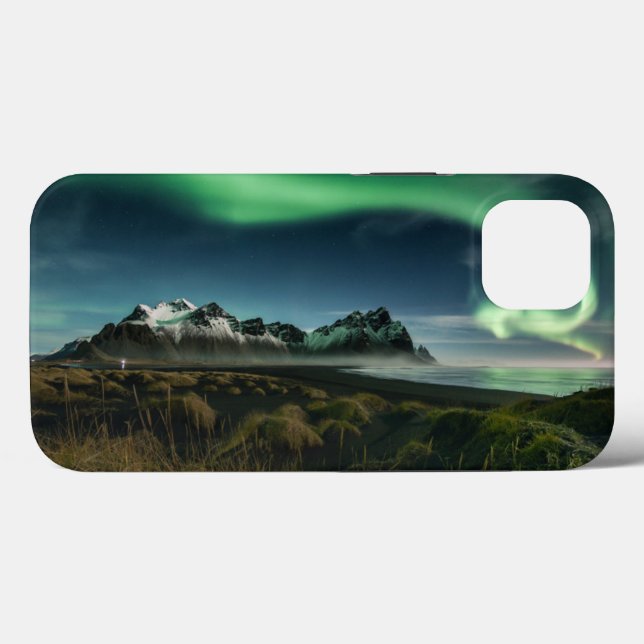 Mountains | Vestrahorn Mountain, Iceland Case-Mate iPhone Hülle (Rückseite (Horizontal))