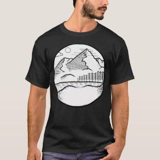 Mountains View Aktiv T-Shirt
