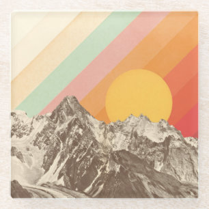 Mountainscape 1% pipe% Florent Bodart Glasuntersetzer