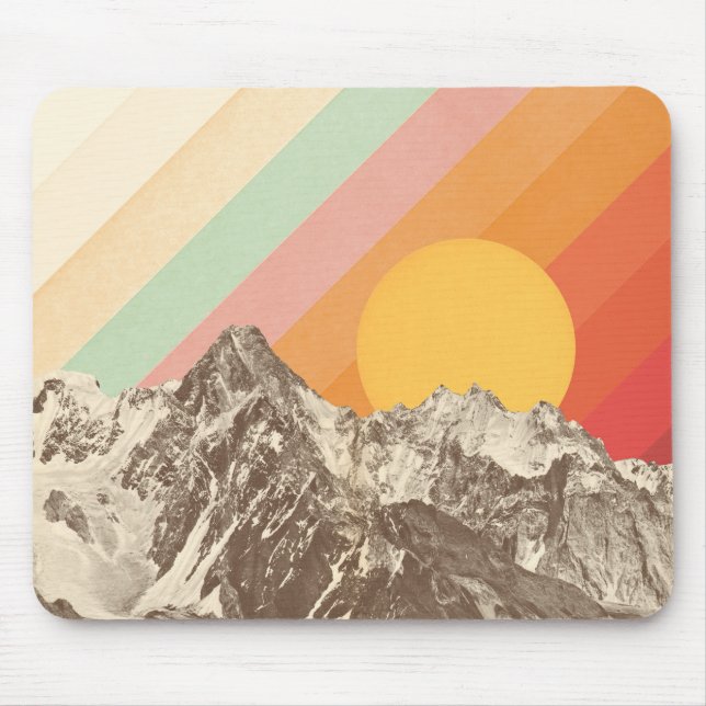 Mountainscape 1% pipe% Florent Bodart Mousepad (Vorne)