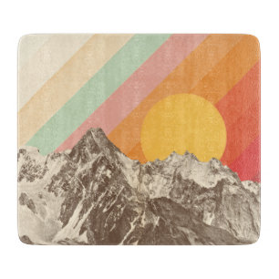 Mountainscape 1% pipe% Florent Bodart Schneidebrett