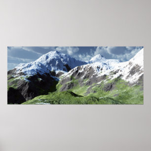 Mountainscape Poster