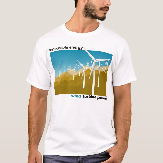 MountainTurbines T-Shirt (Vorderseite)