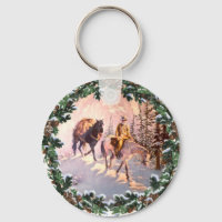 MOUNTIAN MAN & WREATH von SHARON SHARPE