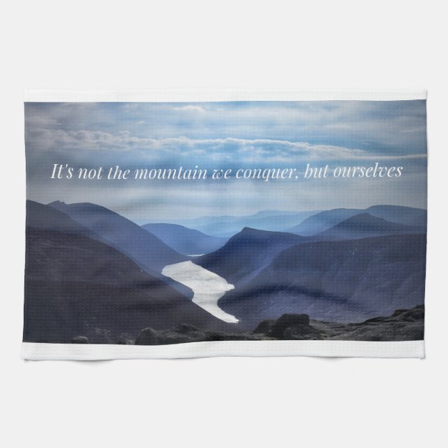 Mourne Mountains Teetuch Geschirrtuch (Horizontal)