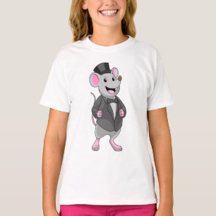 Mouse als Groom mit Ribbon T-Shirt