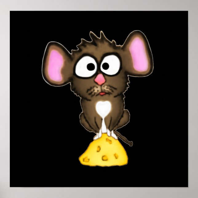 Mouse and Cheese Poster (Vorne)