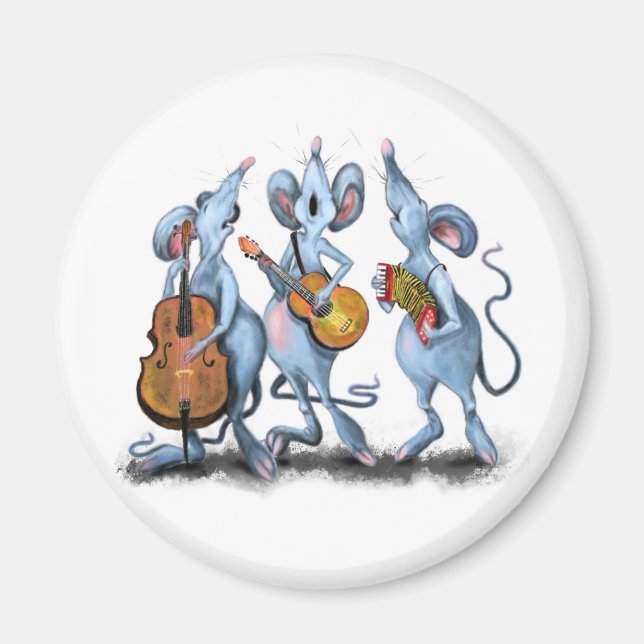Mouse Band Magnet Music Party (Vorne)