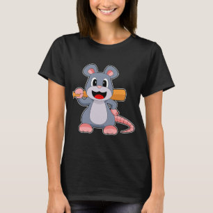 Mouse Baseball Baseball T-Shirt