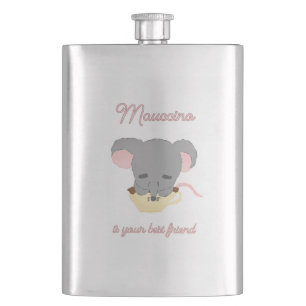 Mouse Cocoa Cappuccino Flachmann