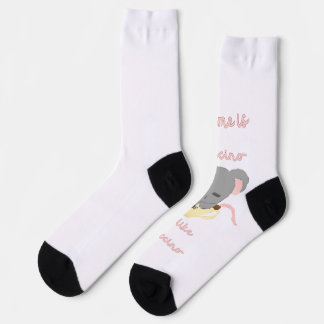 Mouse Cocoa Cappuccino Socken