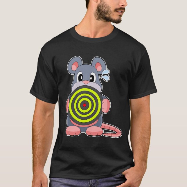 Mouse Dartboard T-Shirt (Vorderseite)