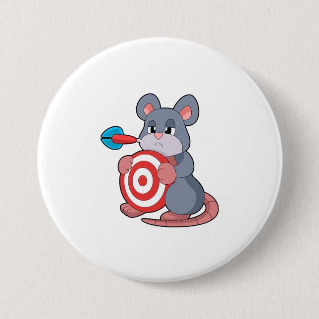 Mouse Darts Dart Dartboard Button (Vorderseite)