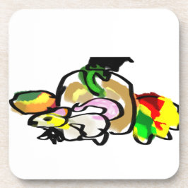 Mouse Herbst Getränkeuntersetzer