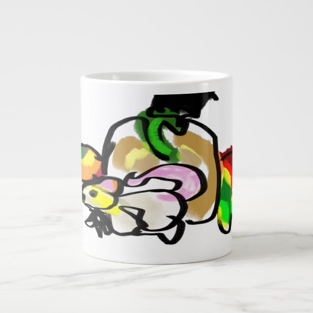 Mouse Herbst Jumbo-Tasse (Vorderseite)