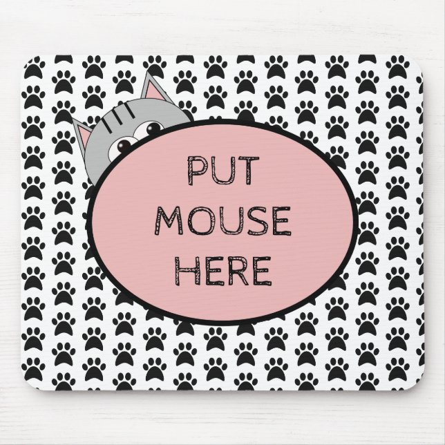 Mouse hier setzen mousepad (Vorne)