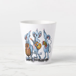 Mouse Music Band Funny Mug Milchtasse