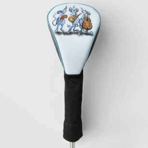 Mouse Music Band Golf Head Cover Geschenk Headcover