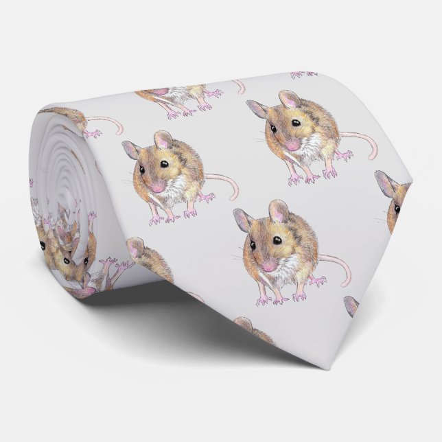 Mouse Neck Tie Krawatte (Gerollt)