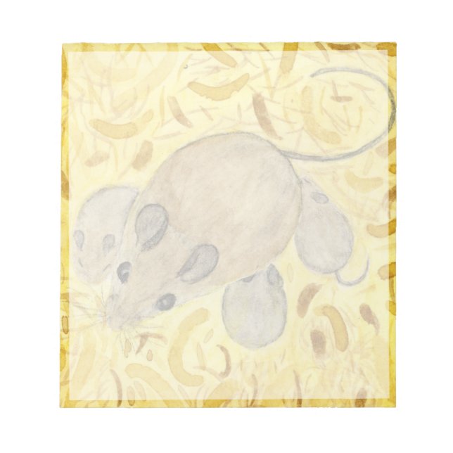 Mouse Nest Notizblock (Vorderseite)