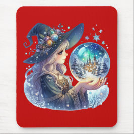 Mouse Pad Bruxa Natalina Mousepad